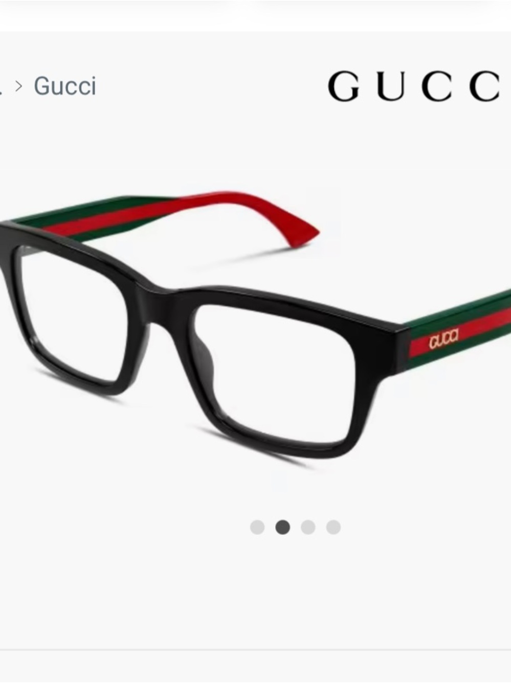 Gucci GG1865O Square Lens Glasses, 2025
